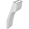 Ekena Millwork 4-in. W x 6-in. D x 18-in. H Legacy Architectural Grade PVC Knee Brace BRCP04X06X18LEC - alternate 6